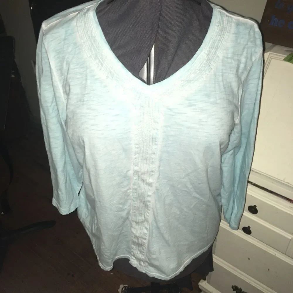 Chico’s 2 two toned blouse
